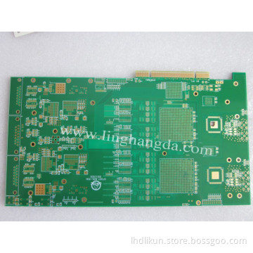 6 Layers PCB with 30u"Thickness Gold Finger (NTC0054)